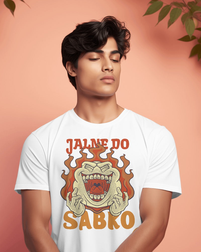 New Jalne Do Sabko Printed Unisex T-shirt